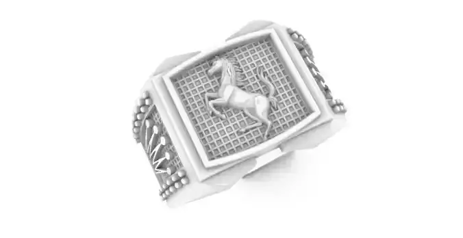 ring horse ferrari