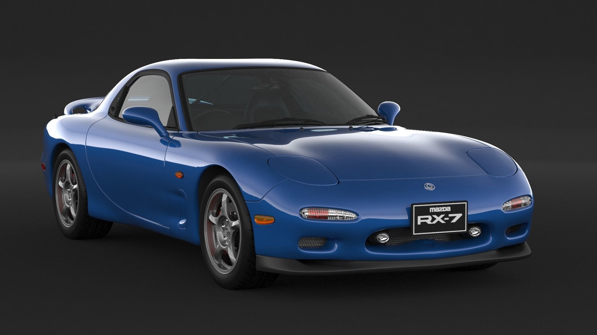 Mazda RX-7 3D model_3