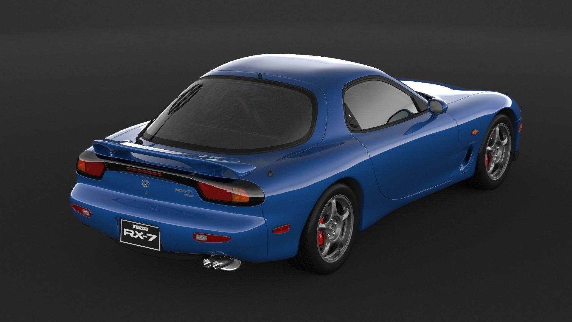 Mazda RX-7 3D model_9