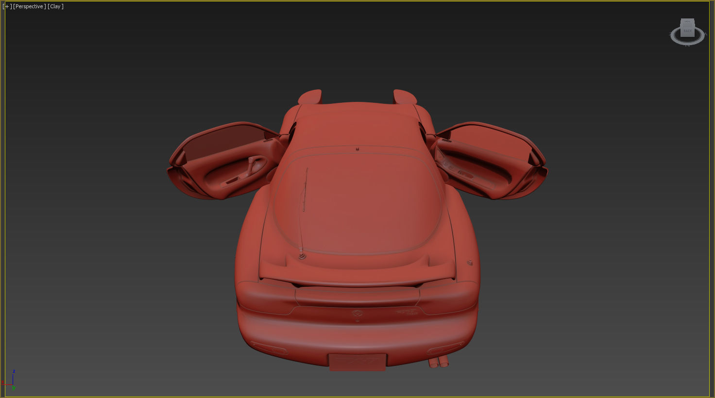 Mazda RX-7 3D model_14