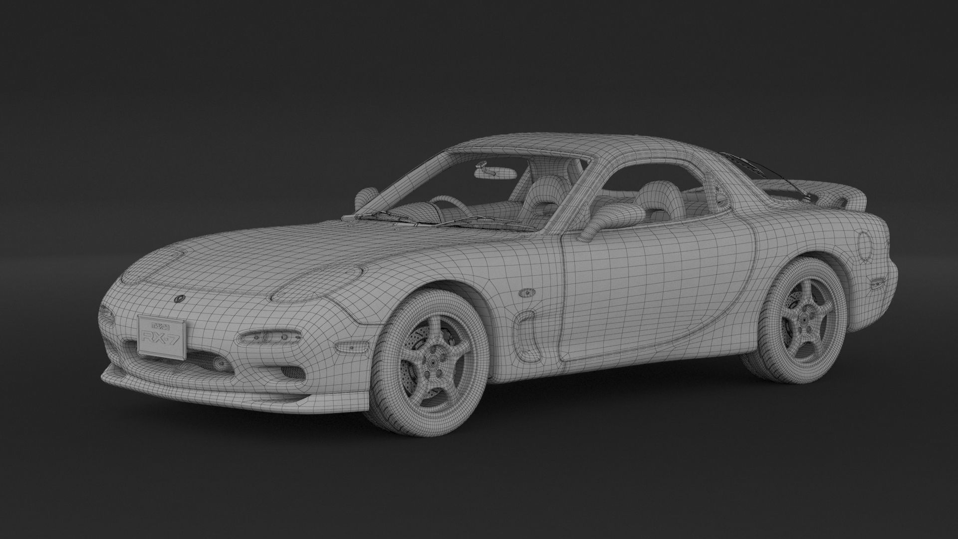 Mazda RX-7 3D model_10