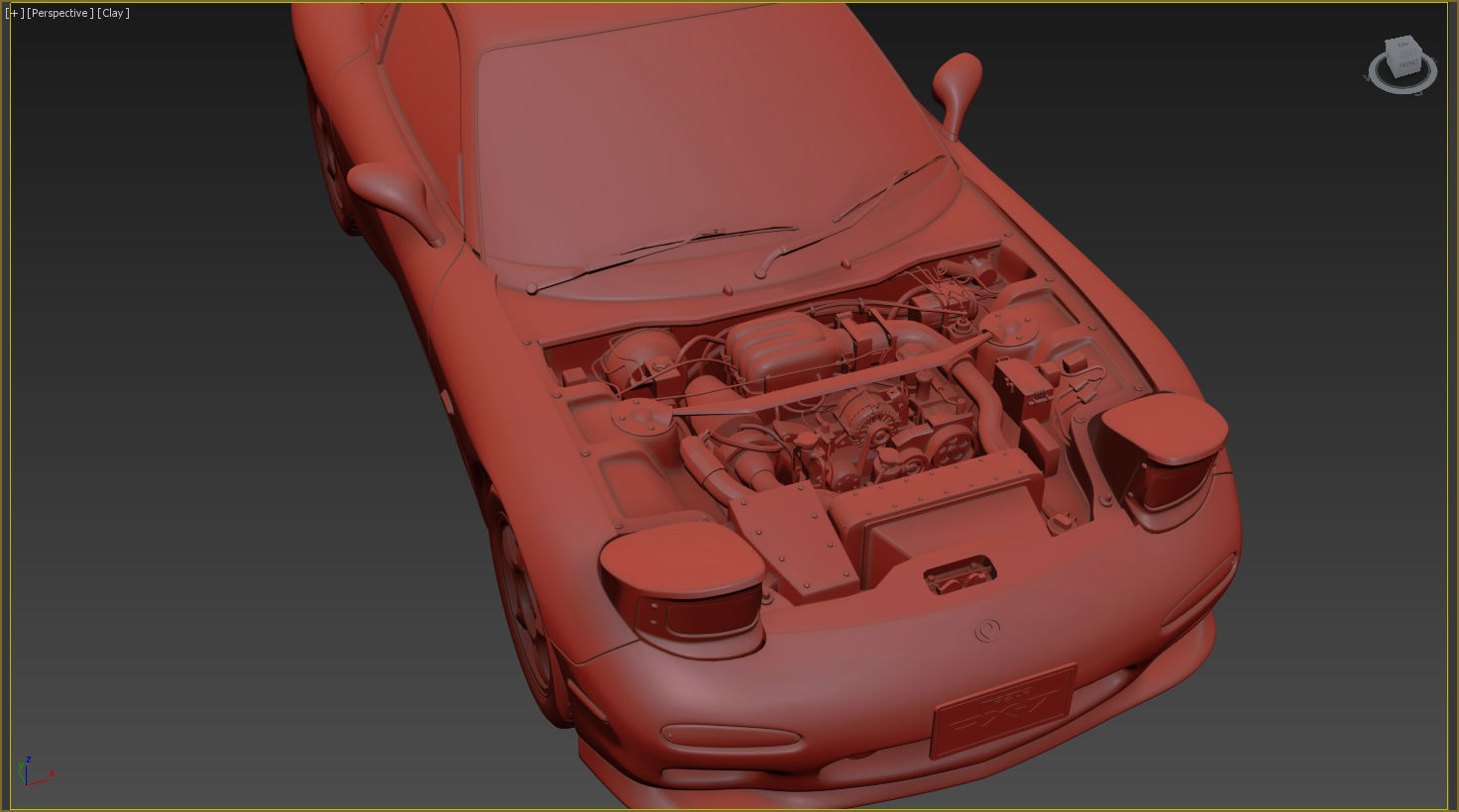 Mazda RX-7 3D model_13