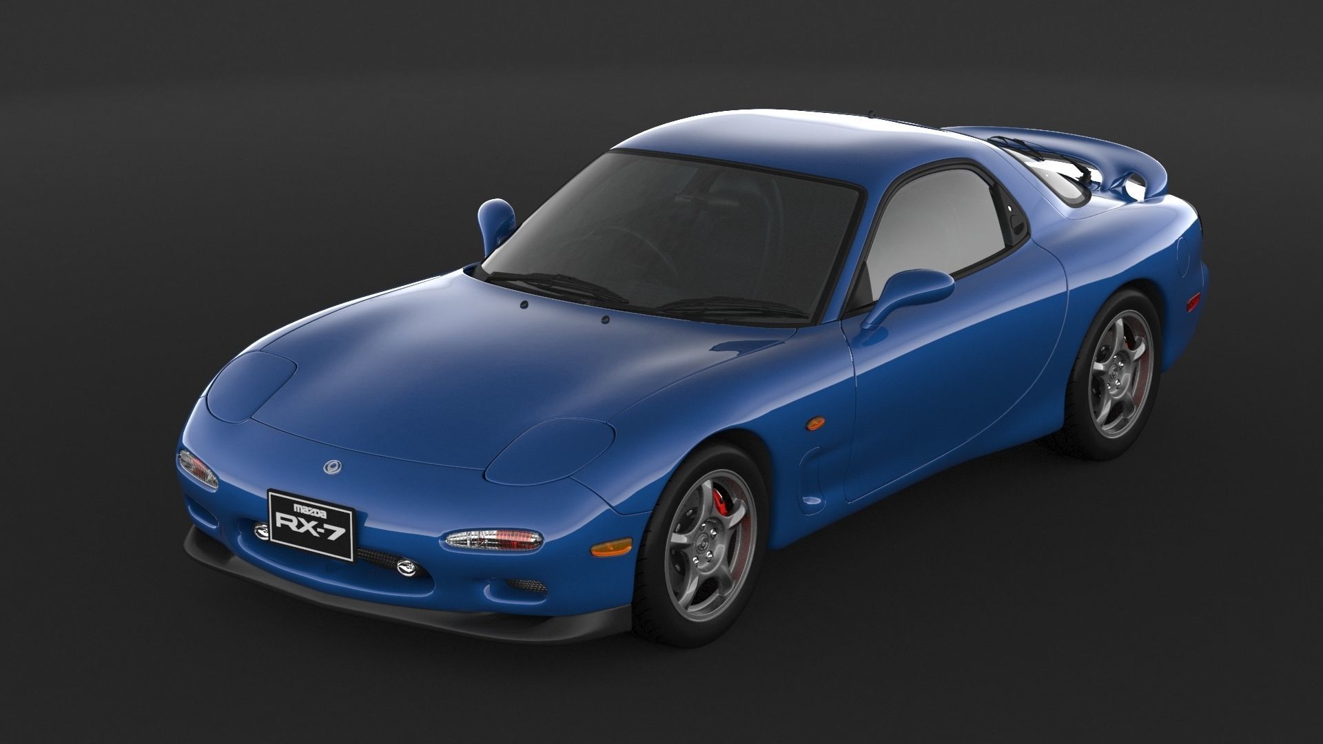 Mazda RX-7 3D model_7