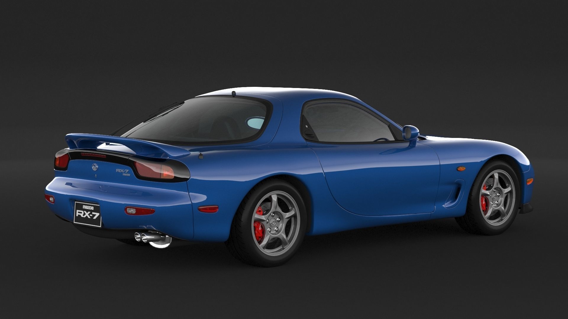 Mazda RX-7 3D model_2