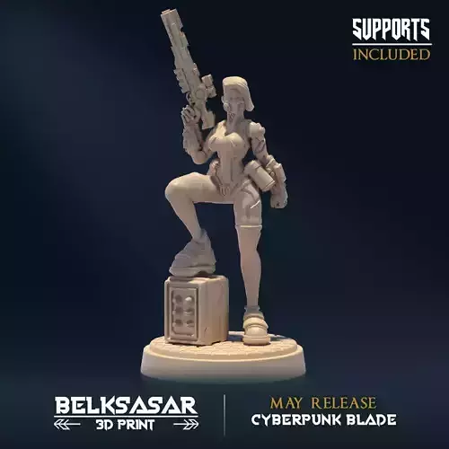 Neon Outlaw A 3D print model