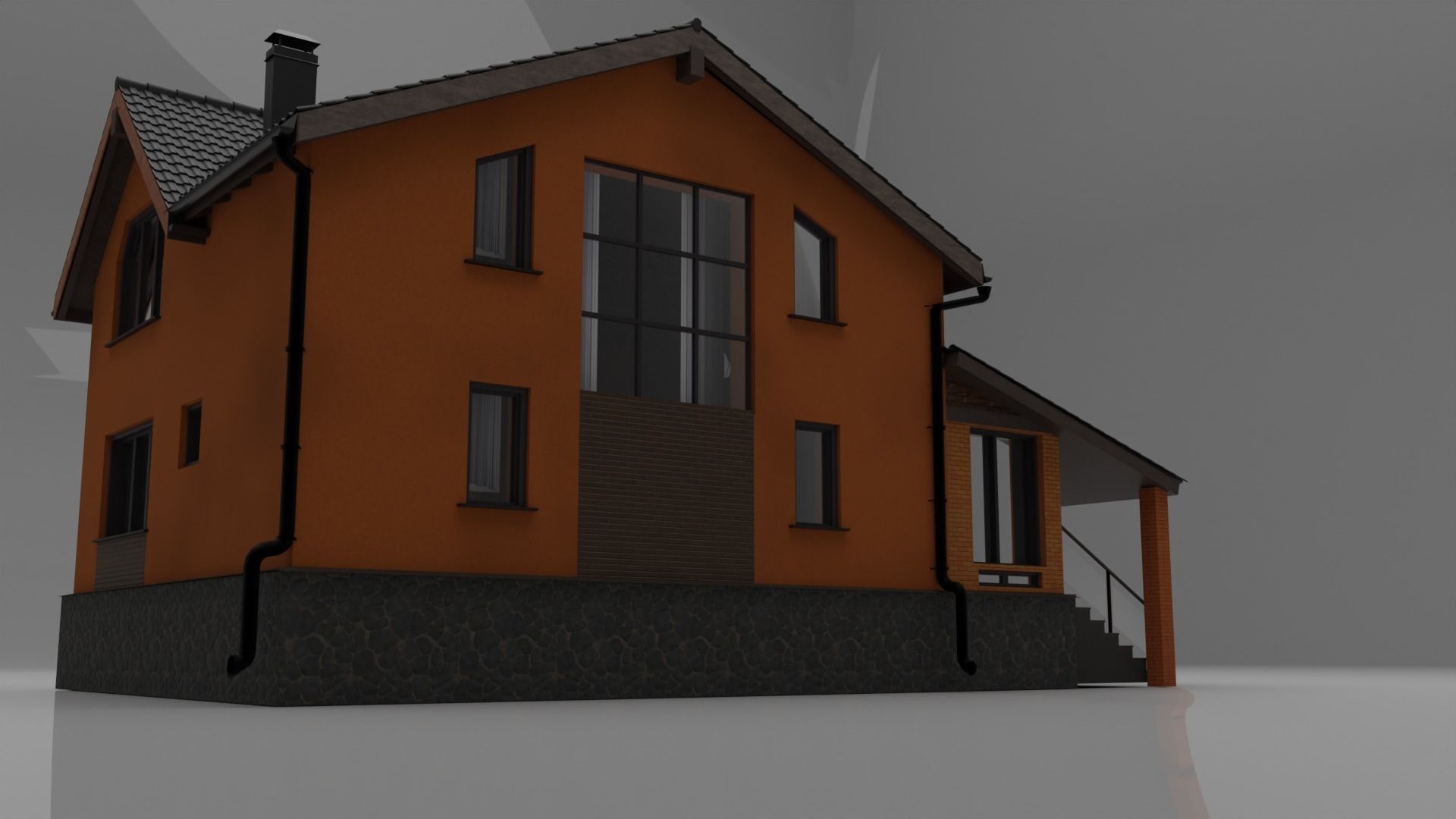 my first house  3D model_1