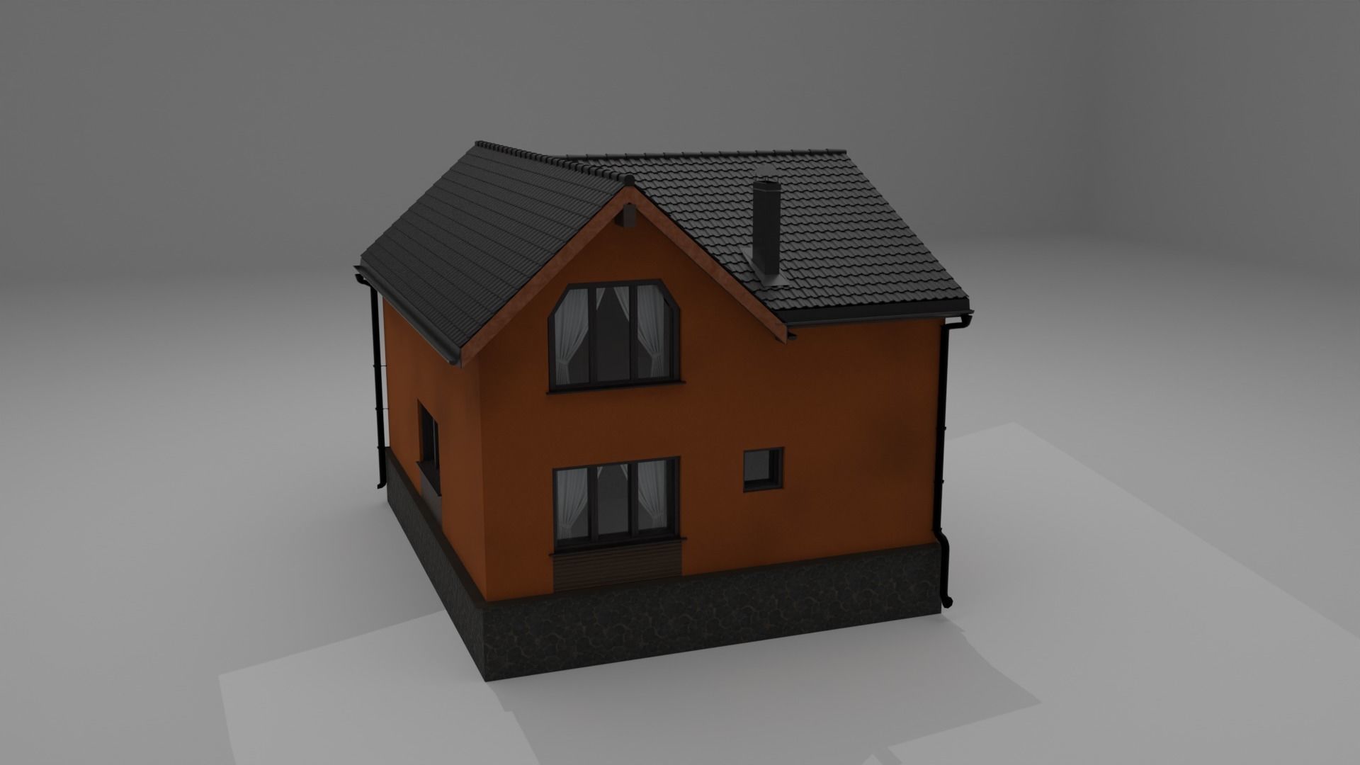 my first house  3D model_2