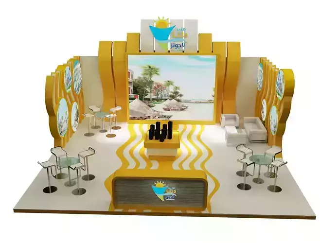 Booth Exhibition Stand a163