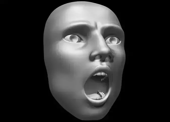 Face Wall Art 3D print model