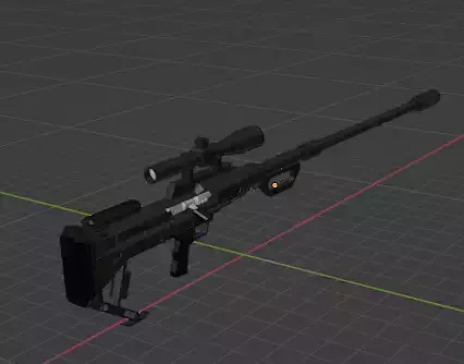 low-poly SnipeX T-Rex