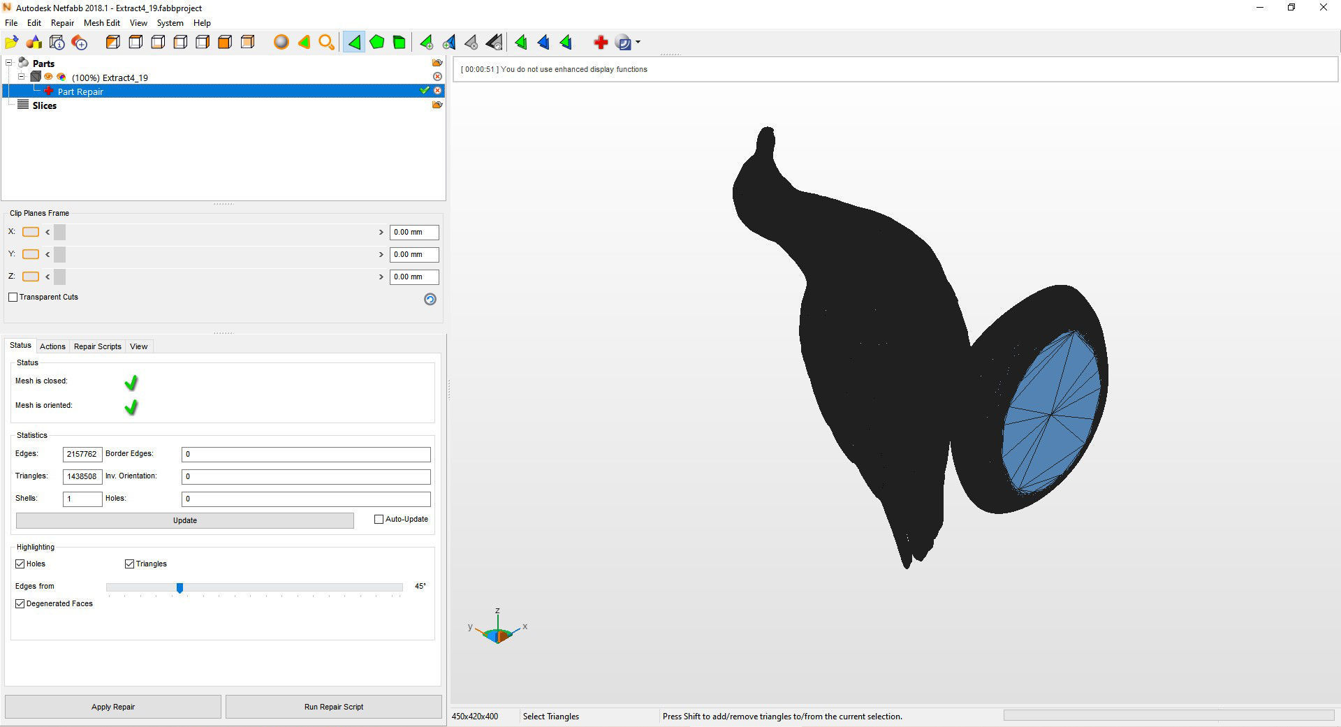 Herring gull 3D print model_11