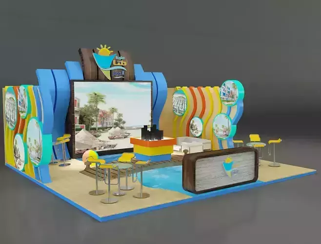 Booth Exhibition Stand a163b