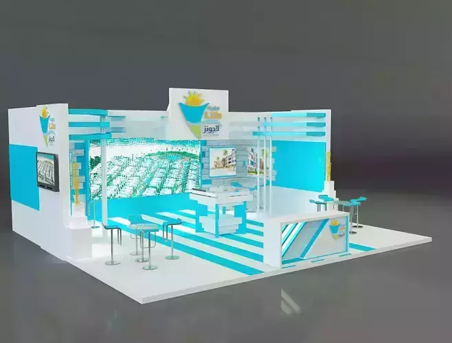  Booth Exhibition Stand a162