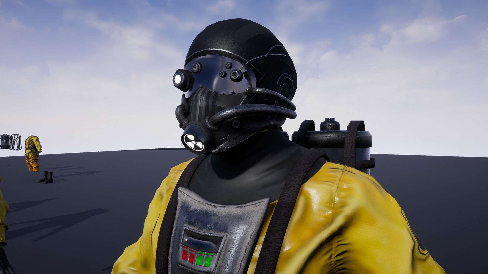 Toxic Warrior Low-poly 3D model_18