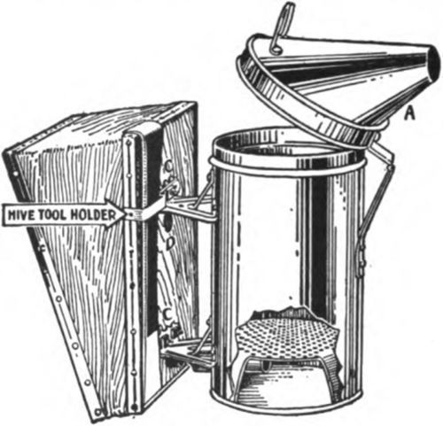 Bee smoker 3D model_4