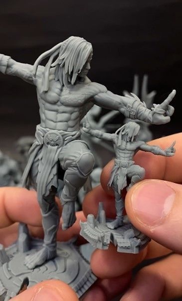 Liu Kang 3D print model_1