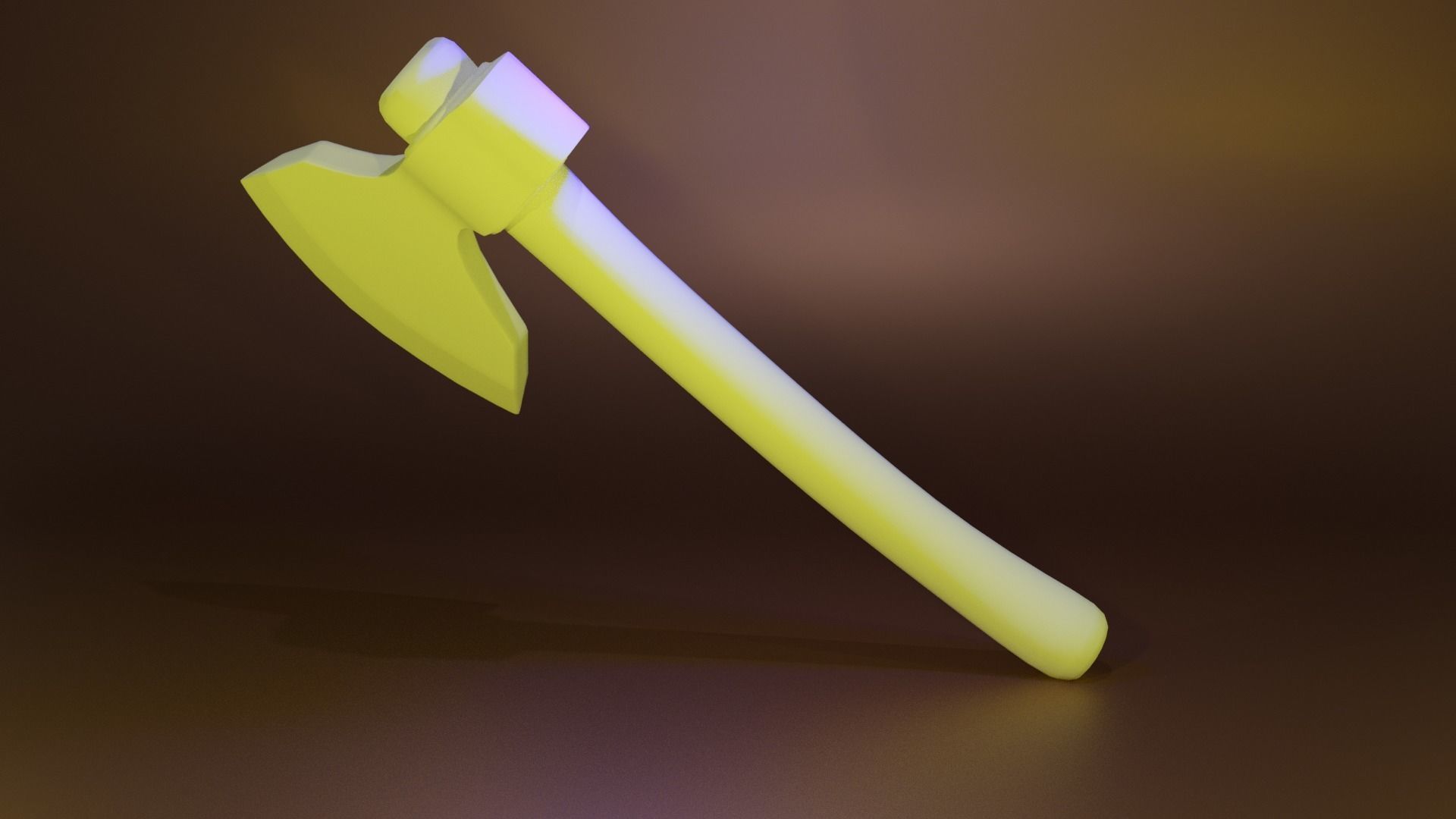 Axe model 1  3D model_2