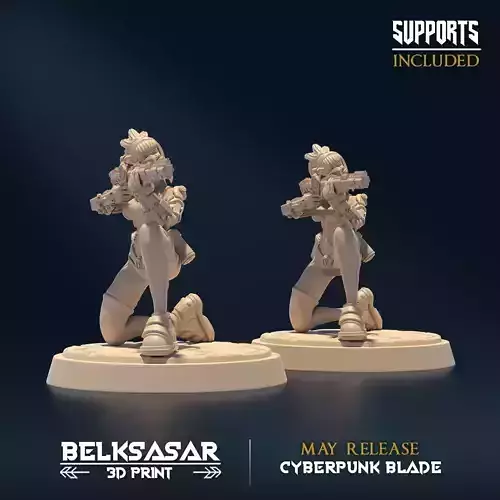 Neon Outlaw D Nude and Normal