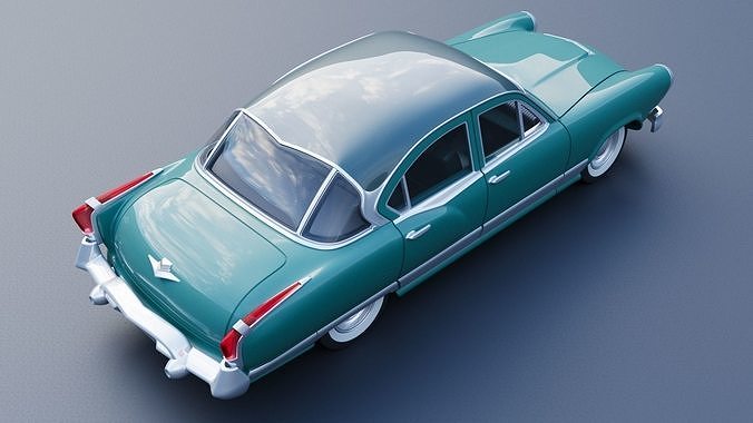 Kaiser Manhattan 1954 3D print model 7