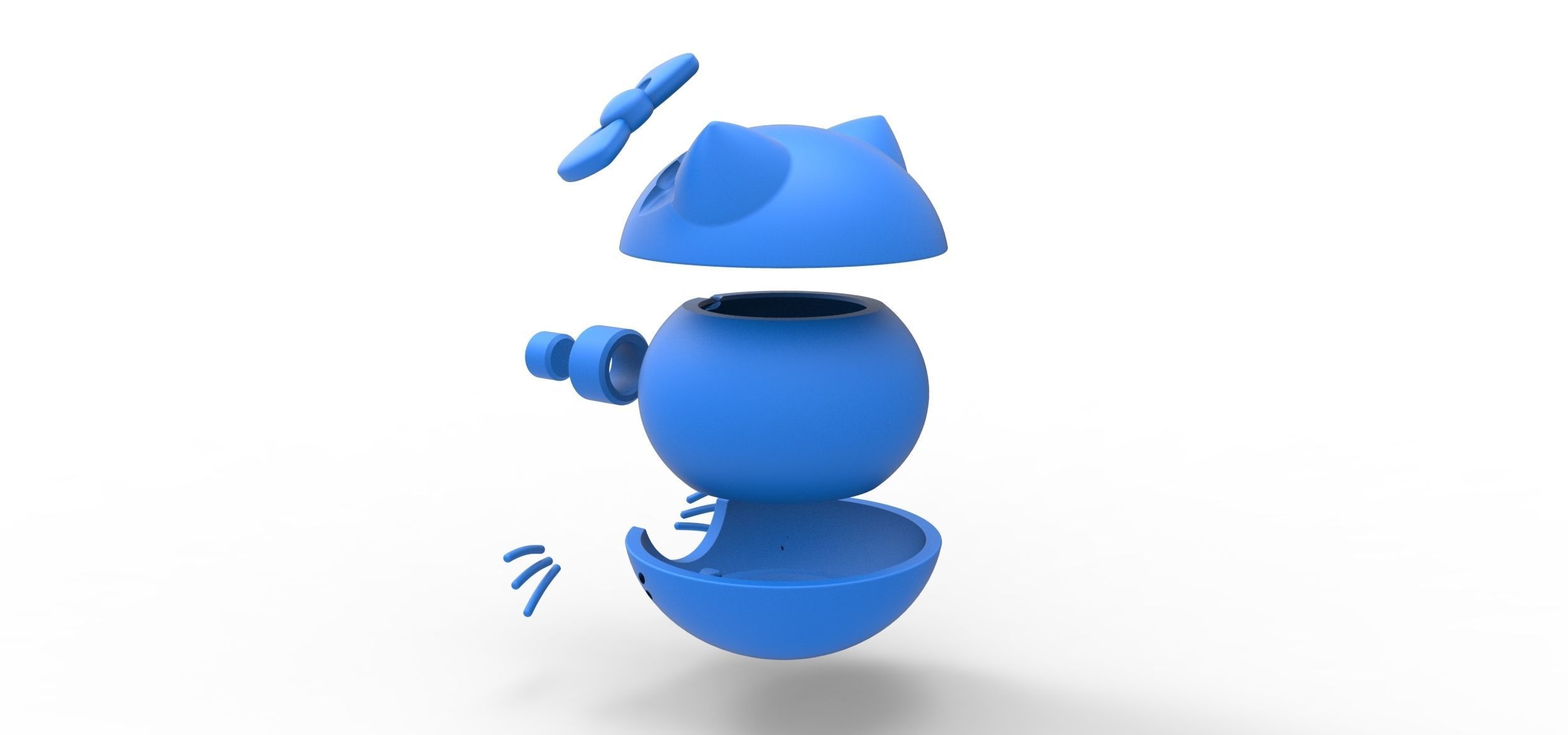 Kitty orb 3D print model_22