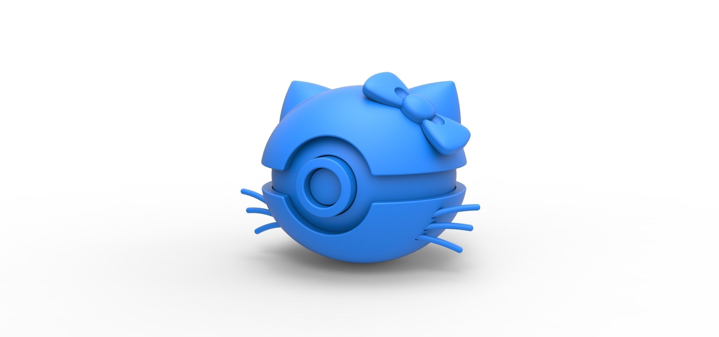 Kitty orb 3D print model_9