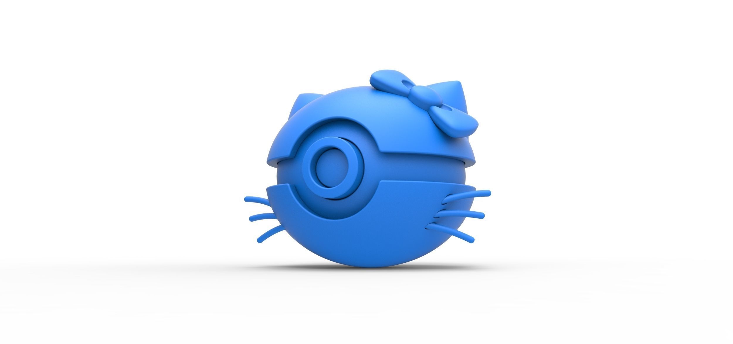 Kitty orb 3D print model_10