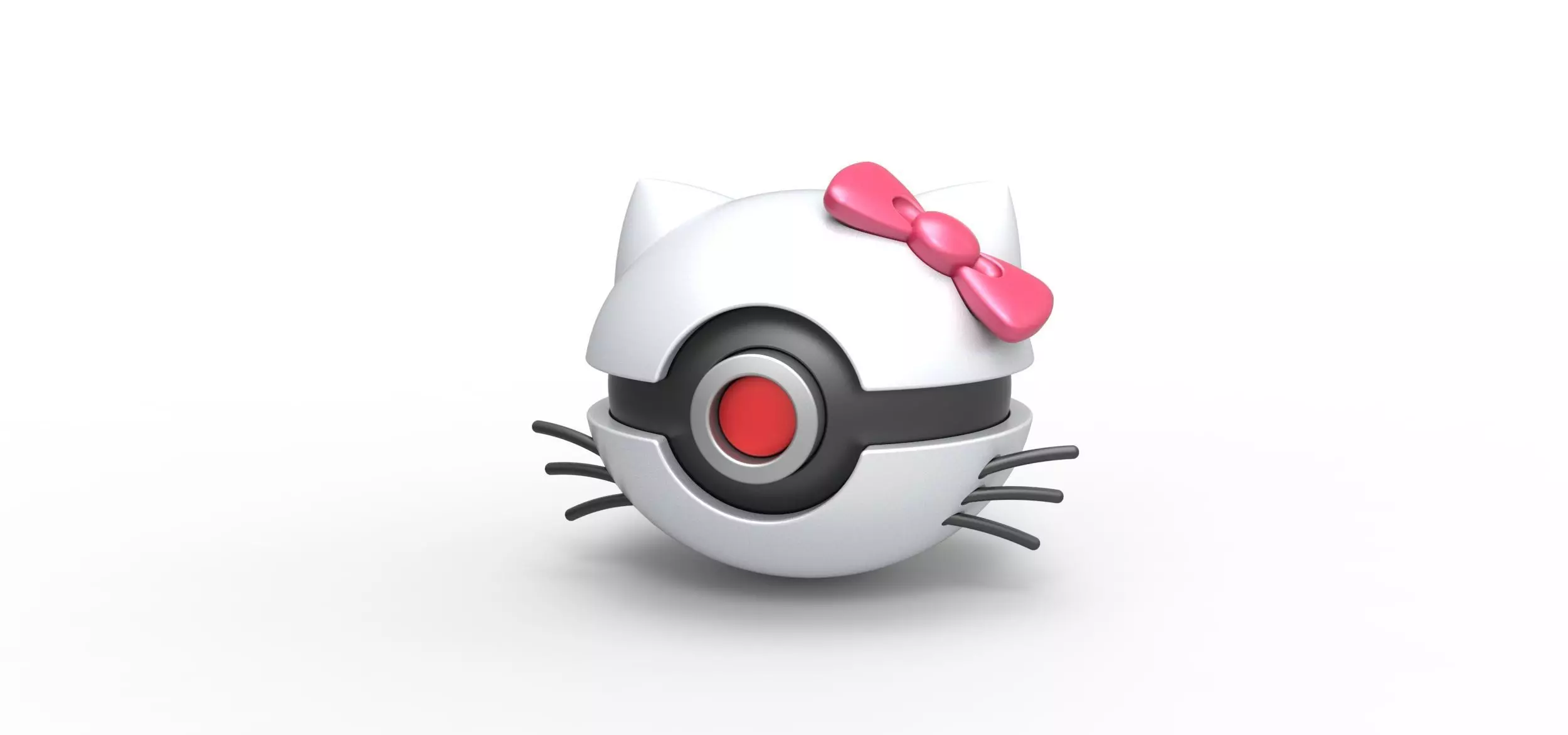 Kitty orb 3D print model_0