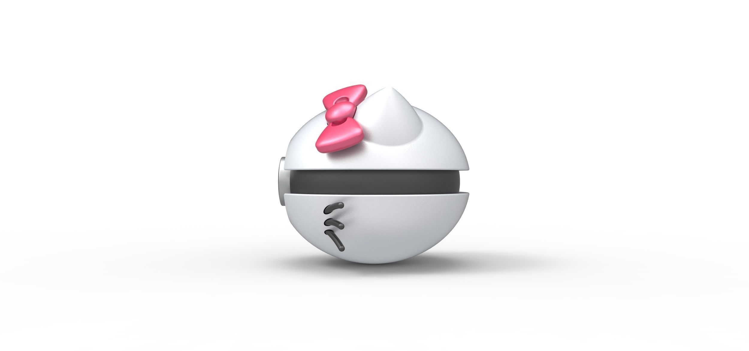 Kitty orb 3D print model_6