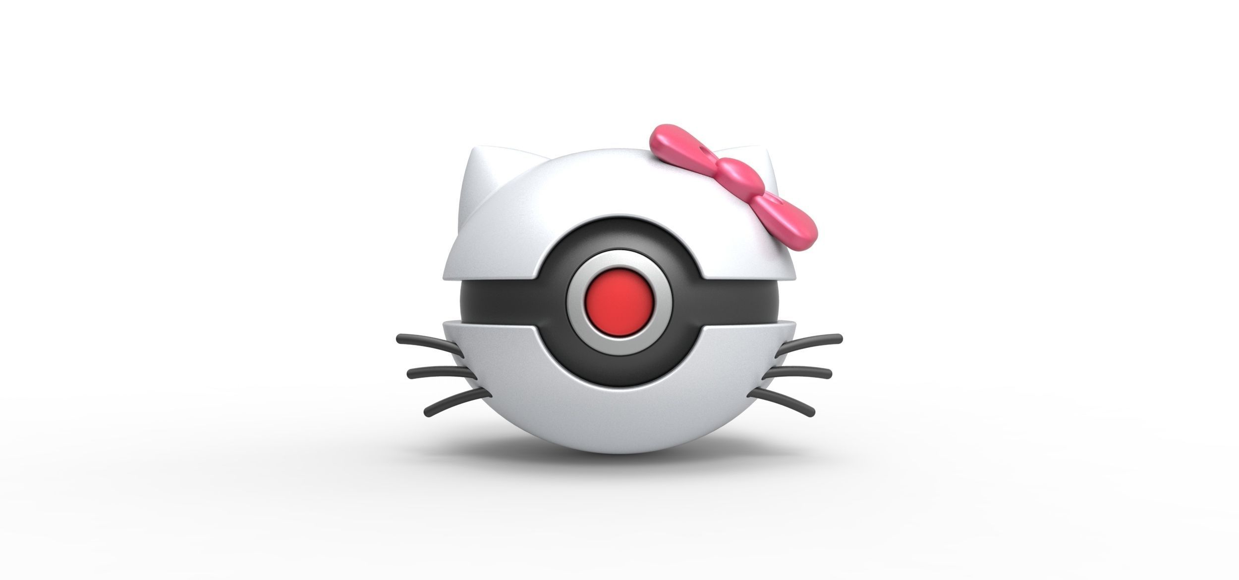 Kitty orb 3D print model_2