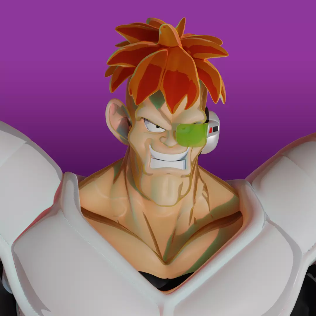 Chess Pack Recoome Ginyu Force from Dragon Ball series 3D print model