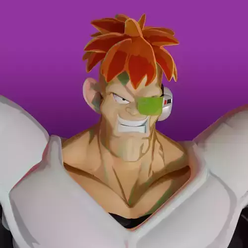Chess Pack Recoome Ginyu Force from Dragon Ball series 3D print model
