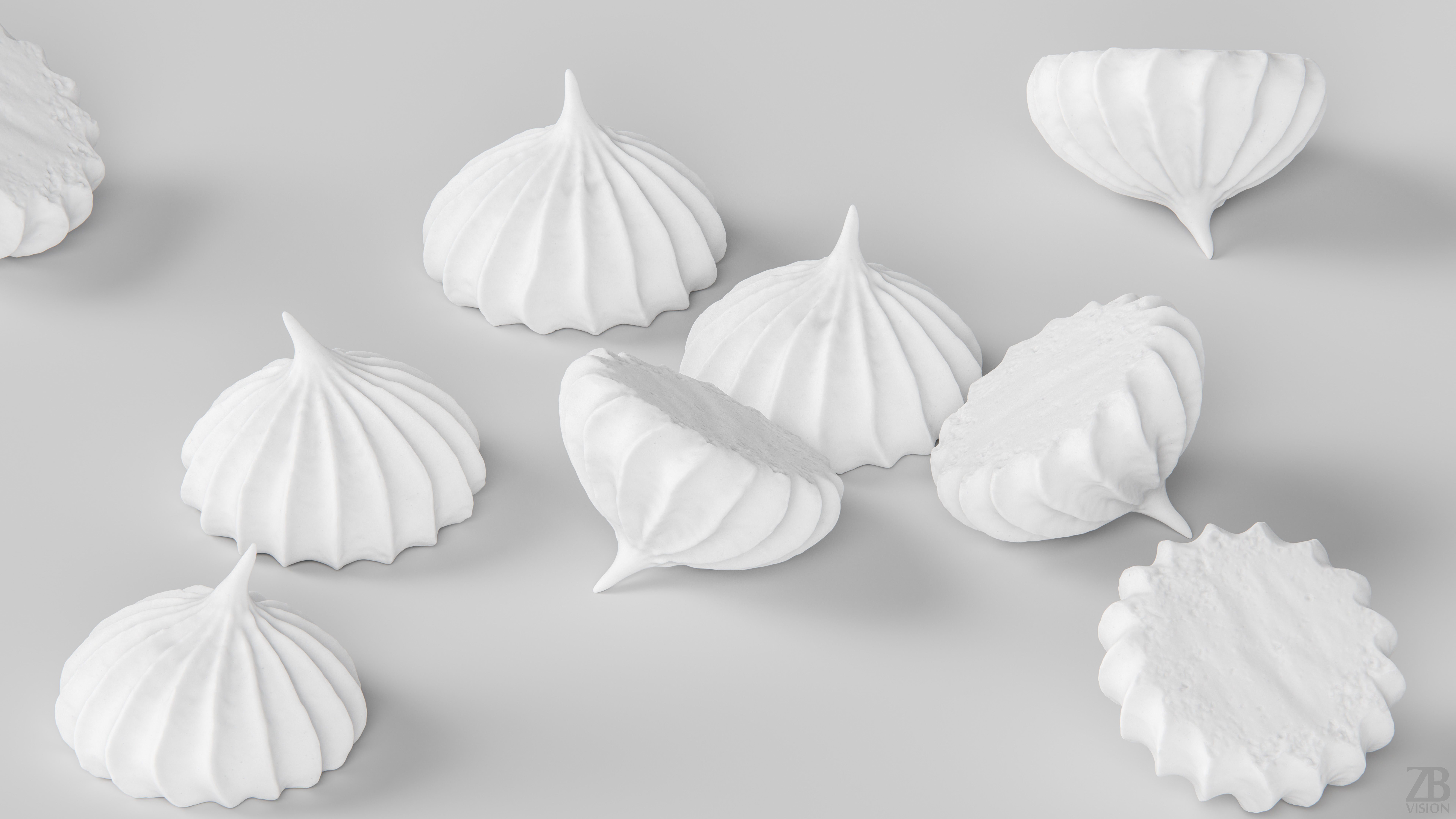 Meringue 3D model_2