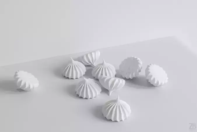 Meringue 3D model