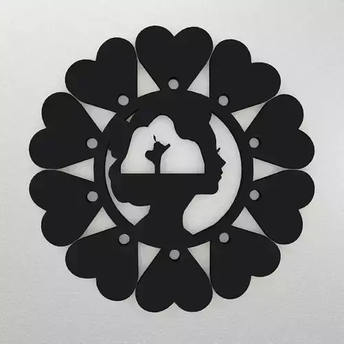 Women Love Wall Decoration WARAJ43