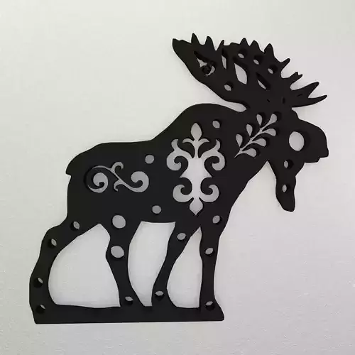 Moose Wall Decoration WARAJ15