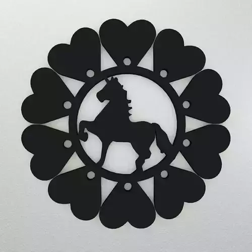 Horse Love Wall Decoration WARAJ45