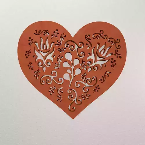 Heart Wall Decoration WARAJ71