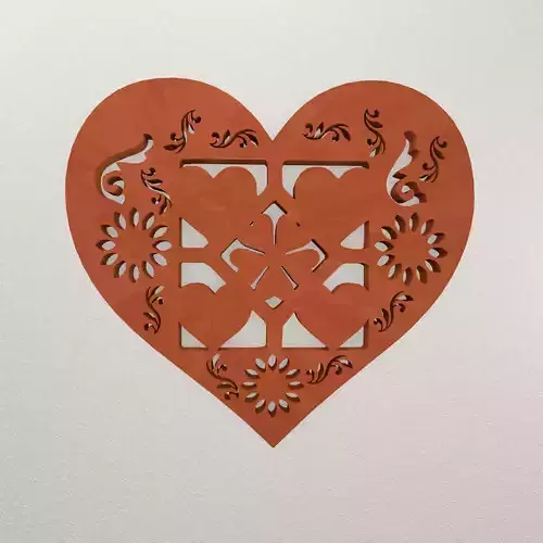 Heart Wall Decoration WARAJ70