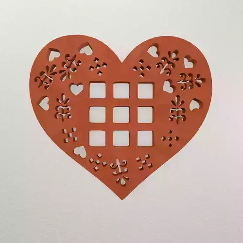 Heart Wall Decoration WARAJ64