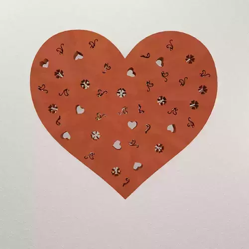 Heart Wall Decoration WARAJ62