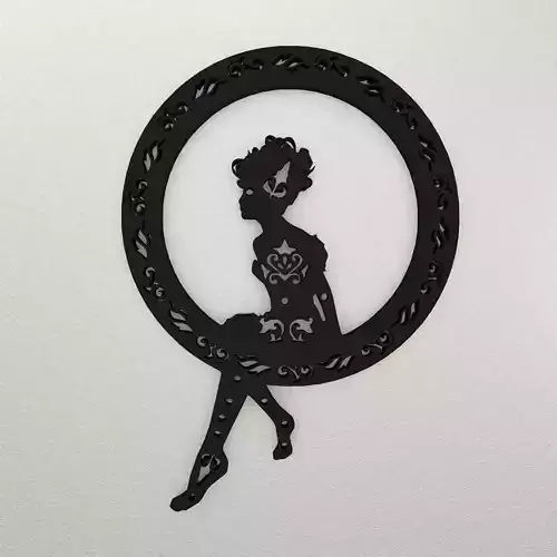 Girl Wall Decoration WARAJ17