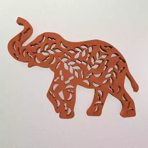 Elephant Wall Decoration WARAJ59