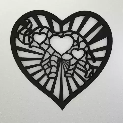 Elephant Wall Decoration WARAJ38