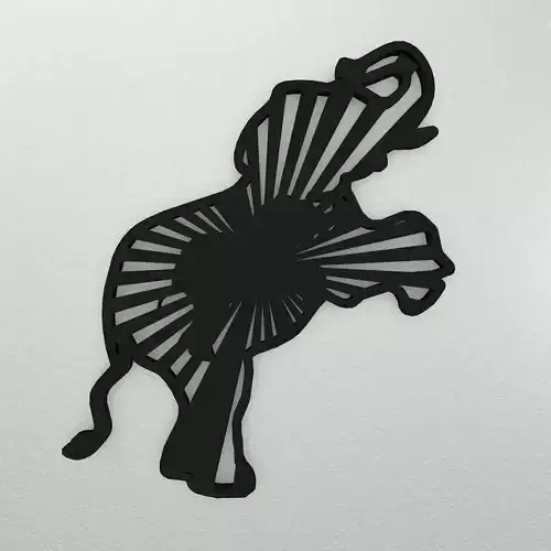 Elephant Wall Decoration WARAJ18