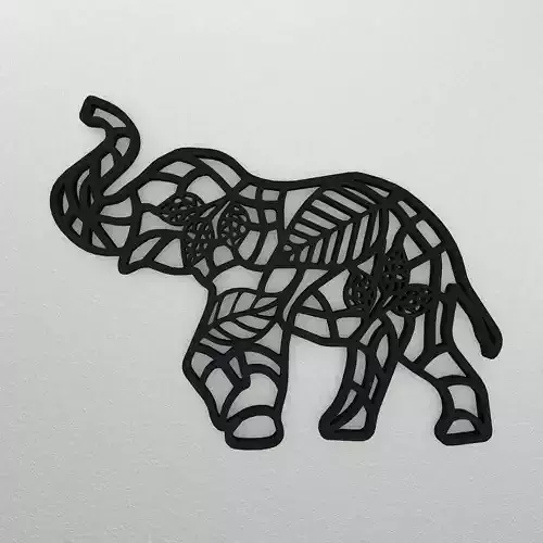 Elephant Wall Decoration WARAJ14