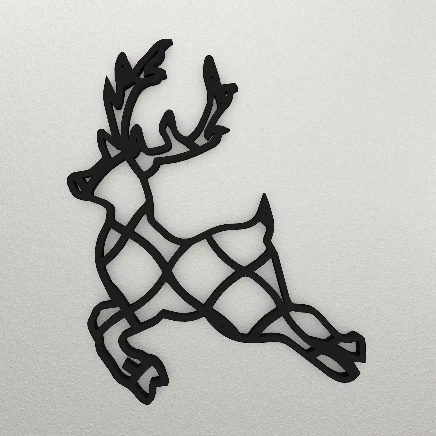Deer Wall Decoration WARAJ9 3D print model