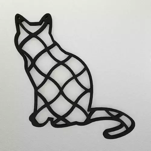 Cat Wall Decoration WARAJ6