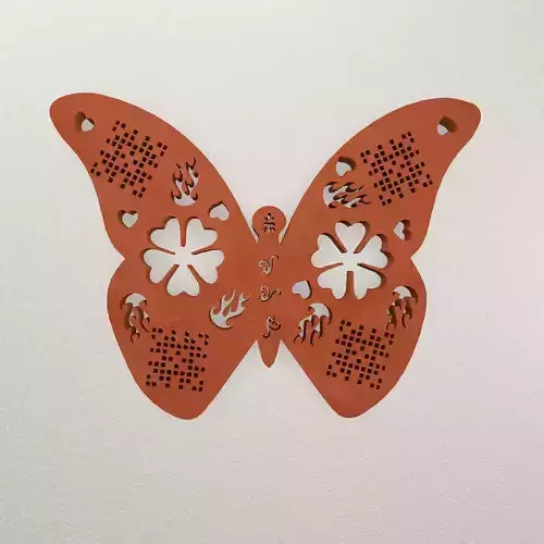 Butterfly Wall Decoration WARAJ57