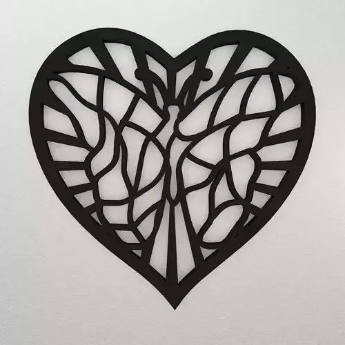 Butterfly Love Wall Decoration WARAJ52