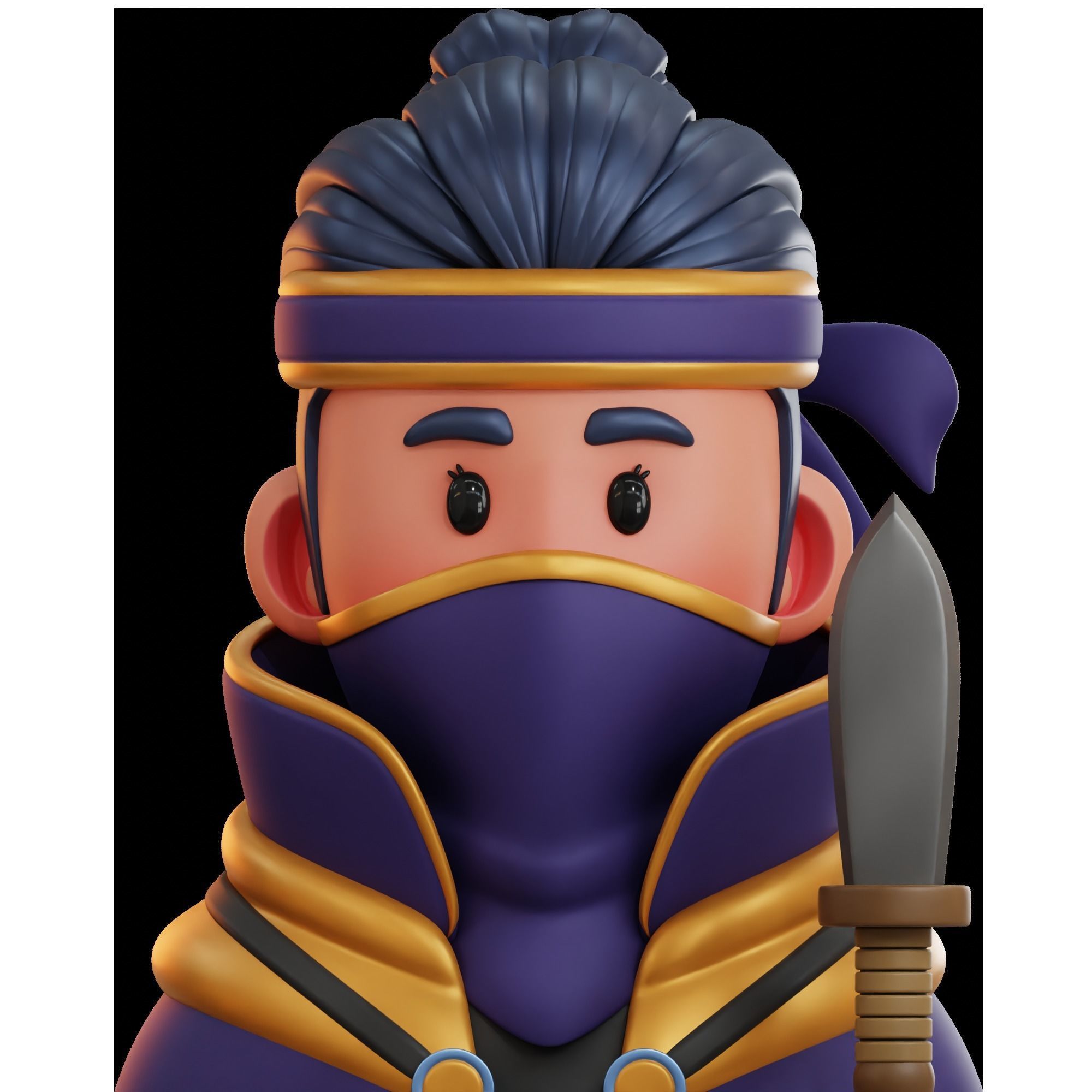 Avatar Job Profession 3D Icon 3D model_5